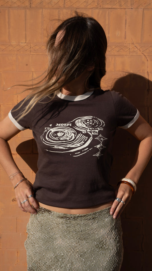 LIQUD BLOOM * RINGER T-SHIRT