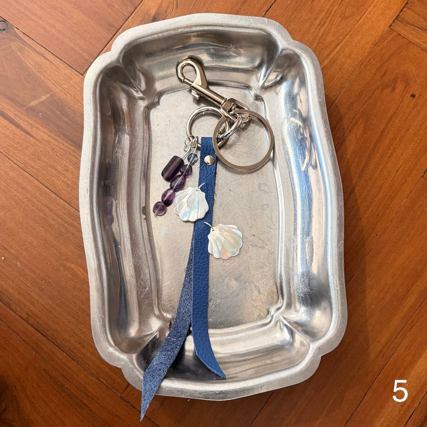 BAG CHARM | KEY RING * SILVER