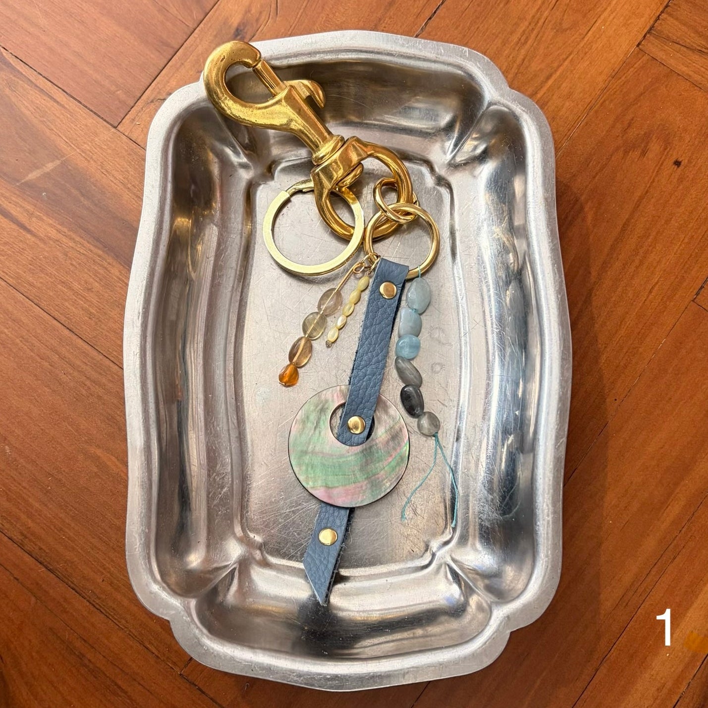 BAG CHARM | KEY RING * GOLD