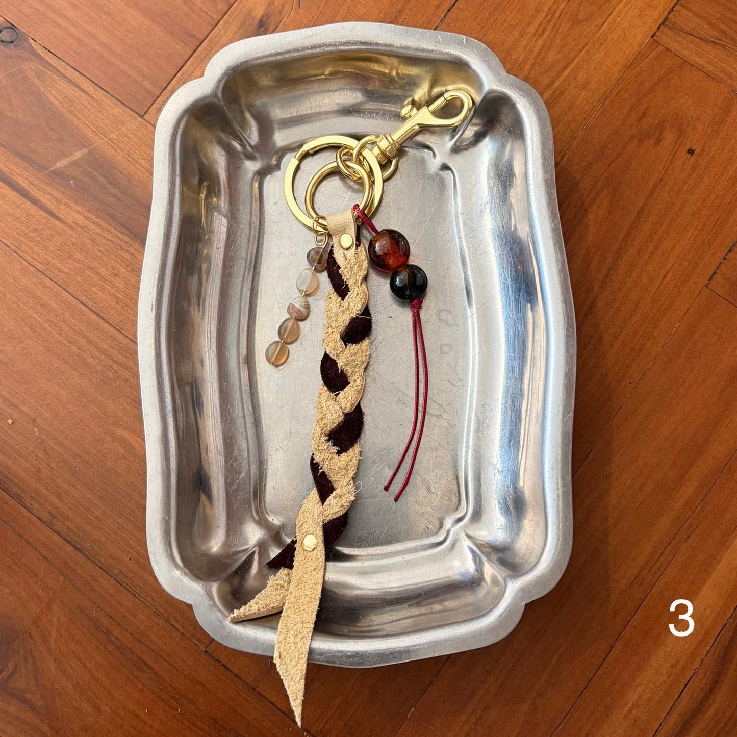 BAG CHARM | KEY RING * GOLD