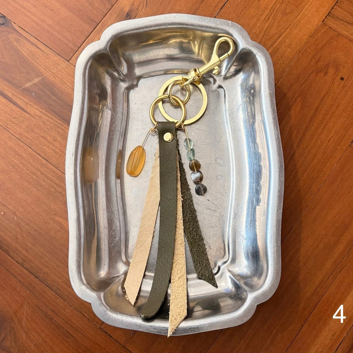BAG CHARM | KEY RING * GOLD