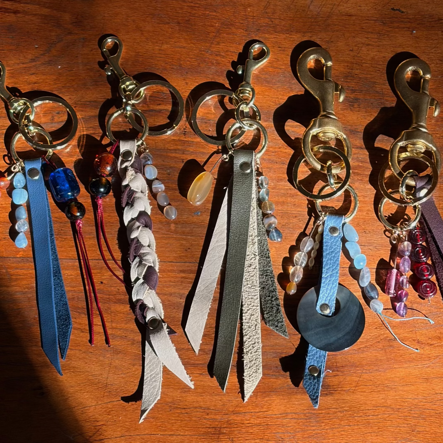 BAG CHARM | KEY RING * GOLD